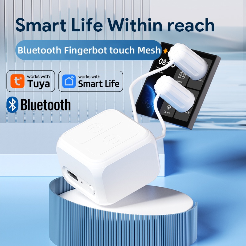 Smart Home Dashboard - Touch Screen Finger robot for Tuya