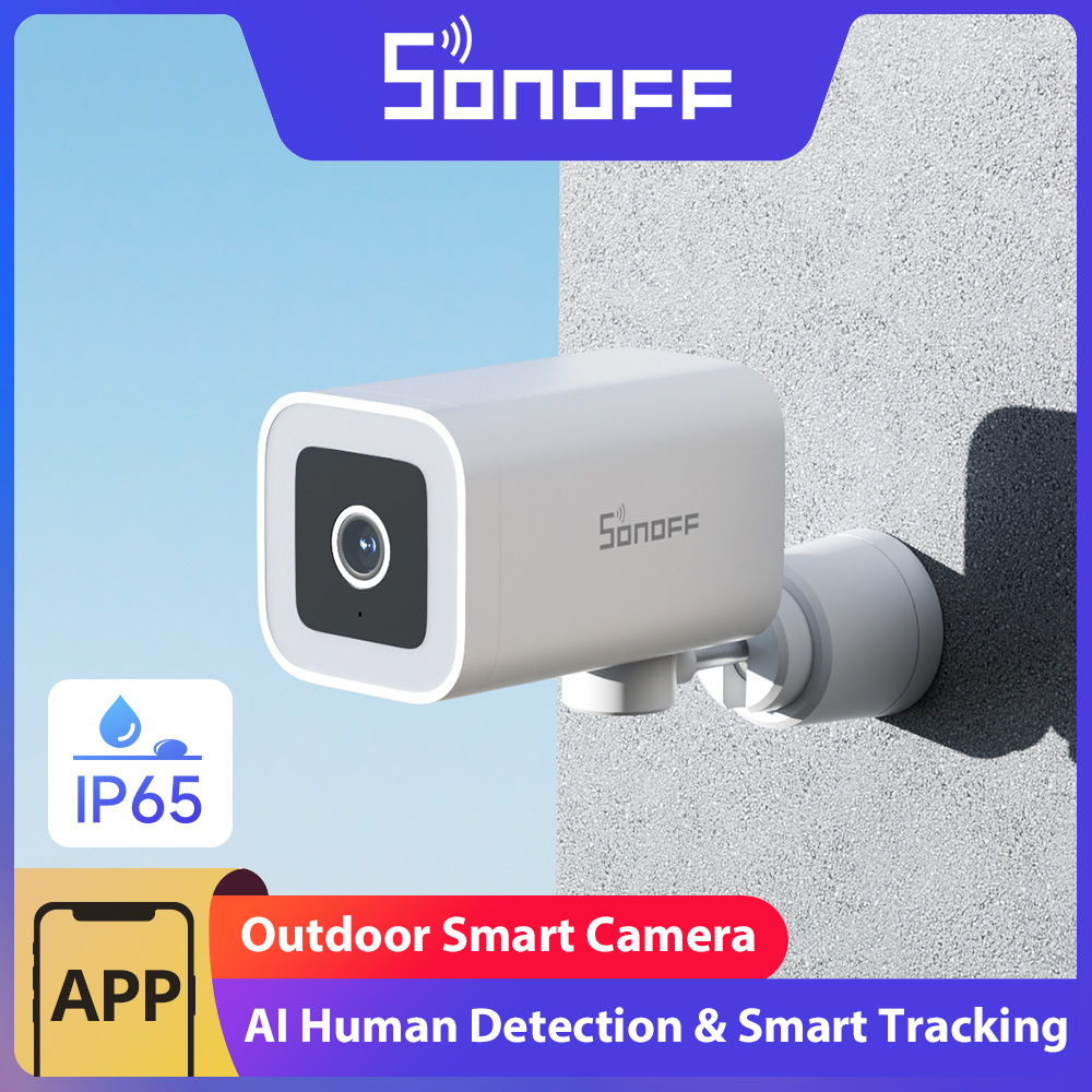 Smart Home Dashboard - SONOFF CAM-B1P 2K HD Outdoor Smart