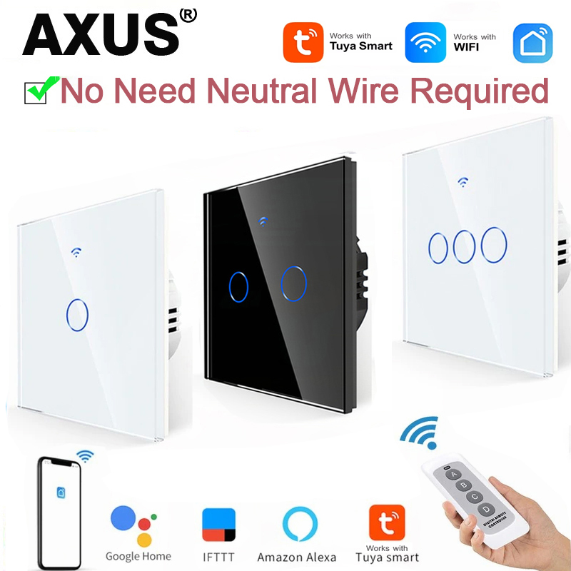 Smart Home Google Assistant - AXUS EU WiFi Smart Light Switches