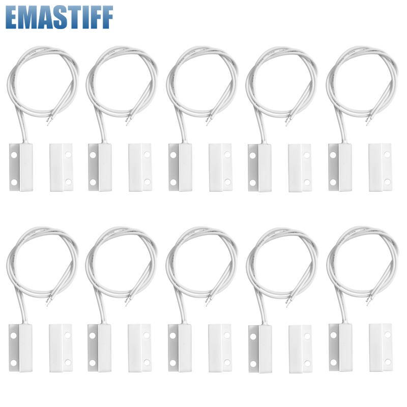 Smart Home Security System - 1/2/3/4/5/10/20PCS MC-38 Wired Door Window Sensor