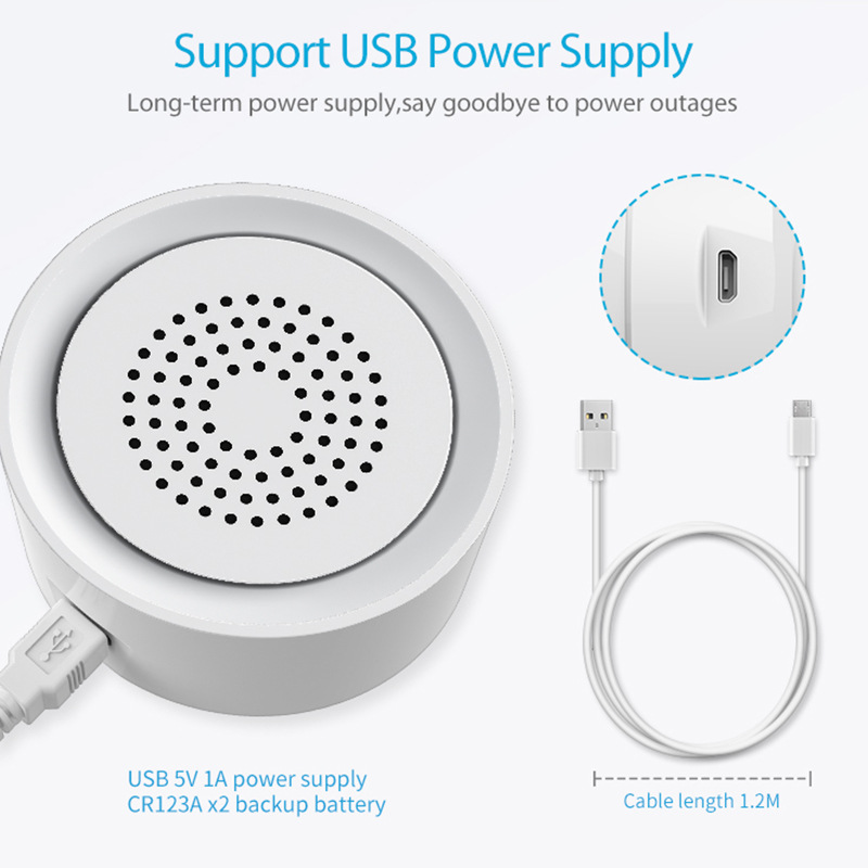 Smart Home Nas - Tuya Smart Home System Siren with