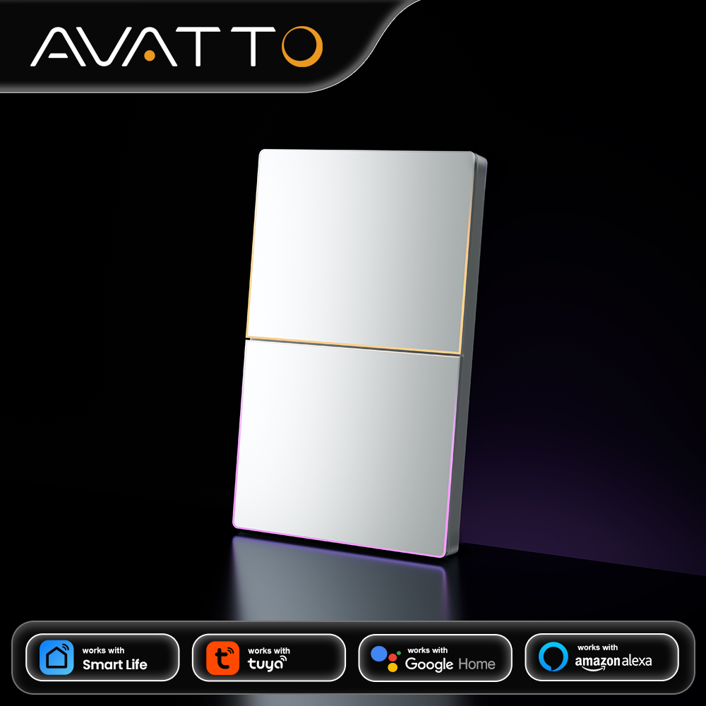 Smart Home Google Assistant - AVATTO 1/2/3/4 Gang WiFi Smart Light