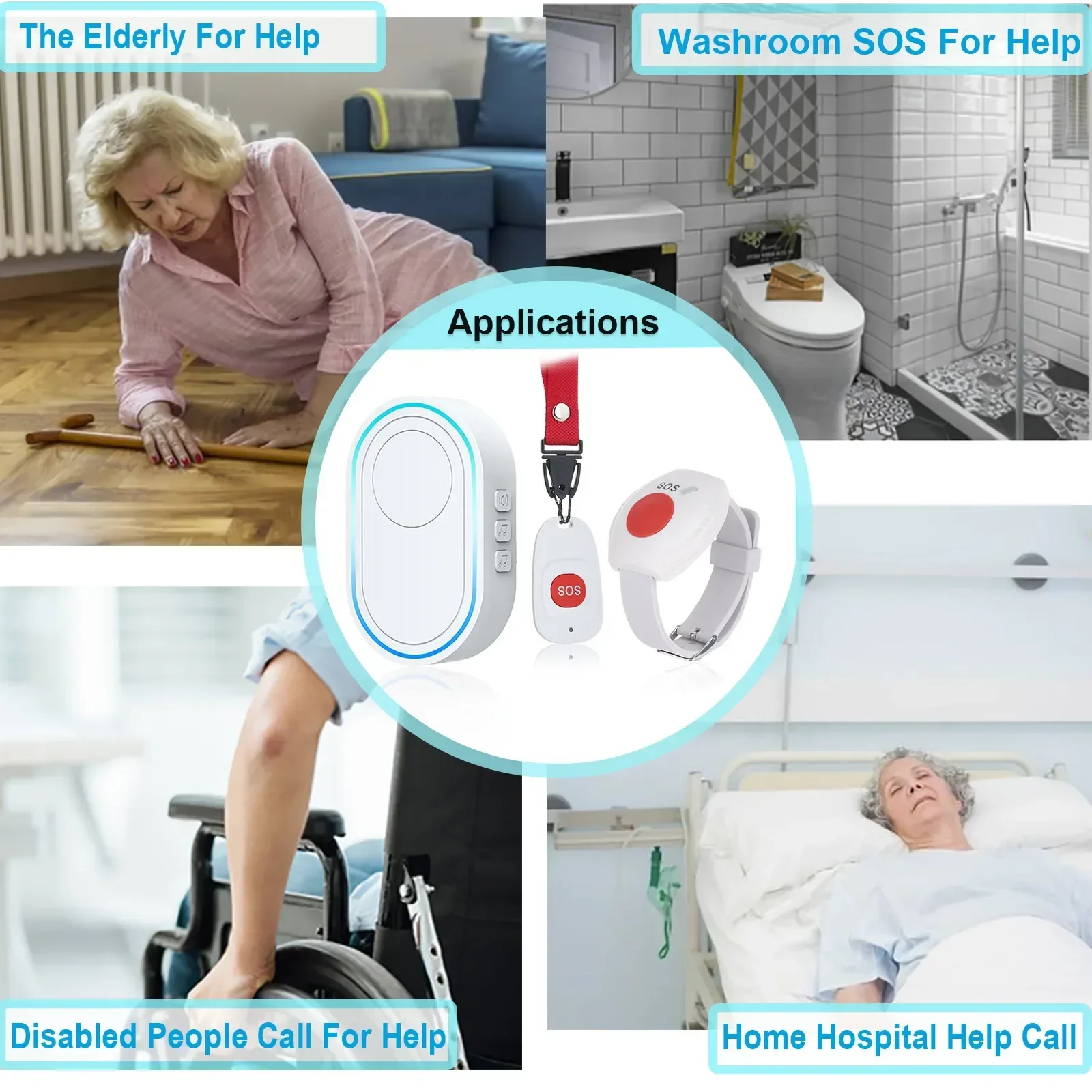 Topvico Wireless Caregiver Pag - Smart Home Security System review and price