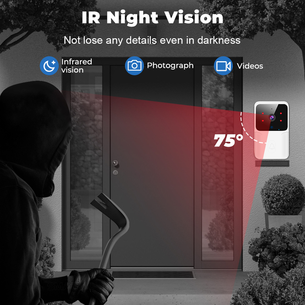 Wireless Video Doorbell Camera - Smart Home Video Doorphone Ezviz review and price