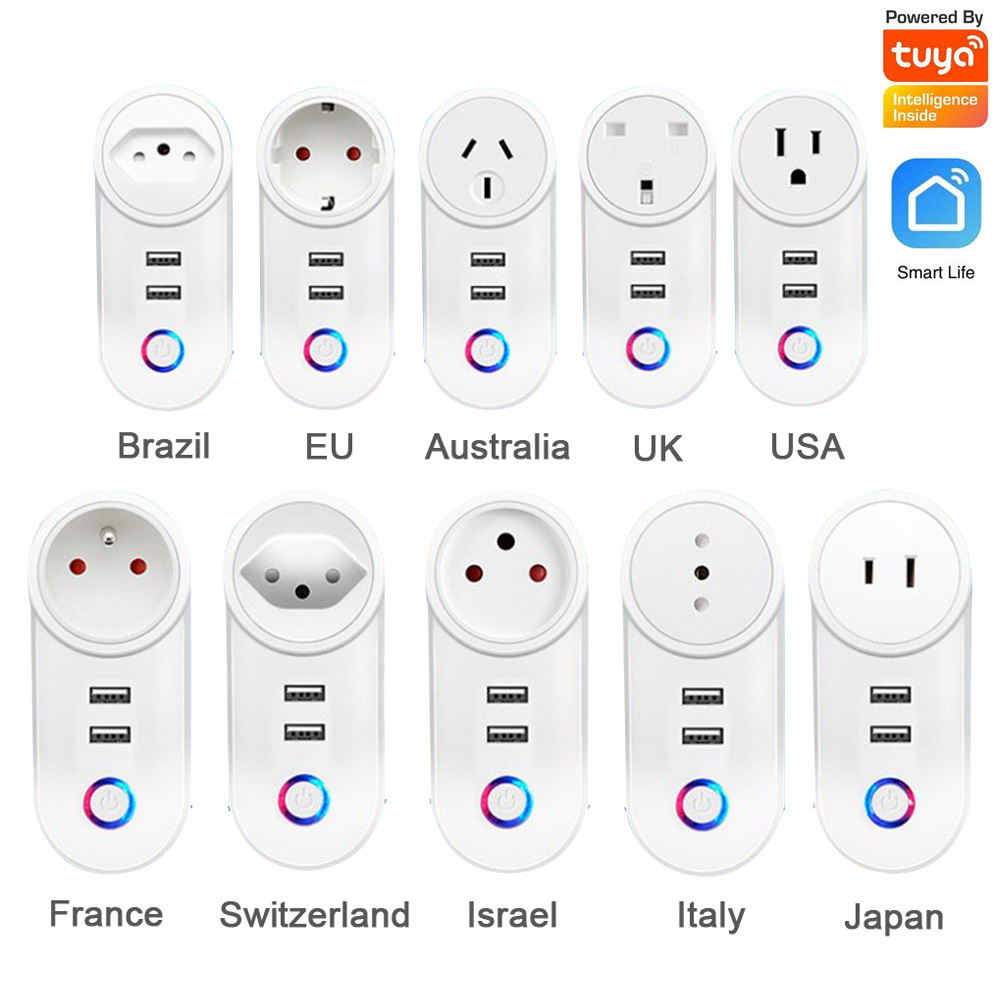 1Pcs 2.4G WIFI Power Plug With - Smart Home Energy App review and price