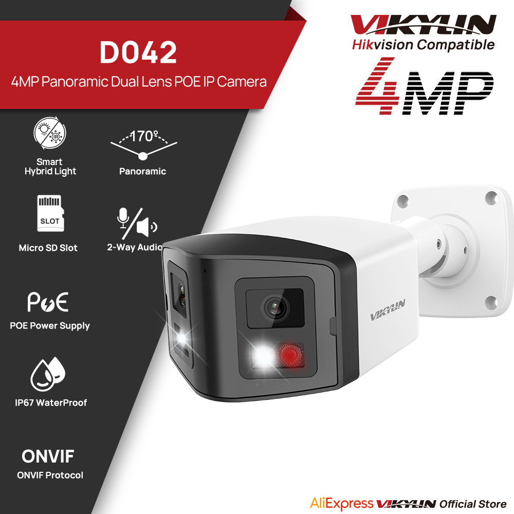 VIKYLIN 170° Panoramic Securit - Smart Home Nas review and price