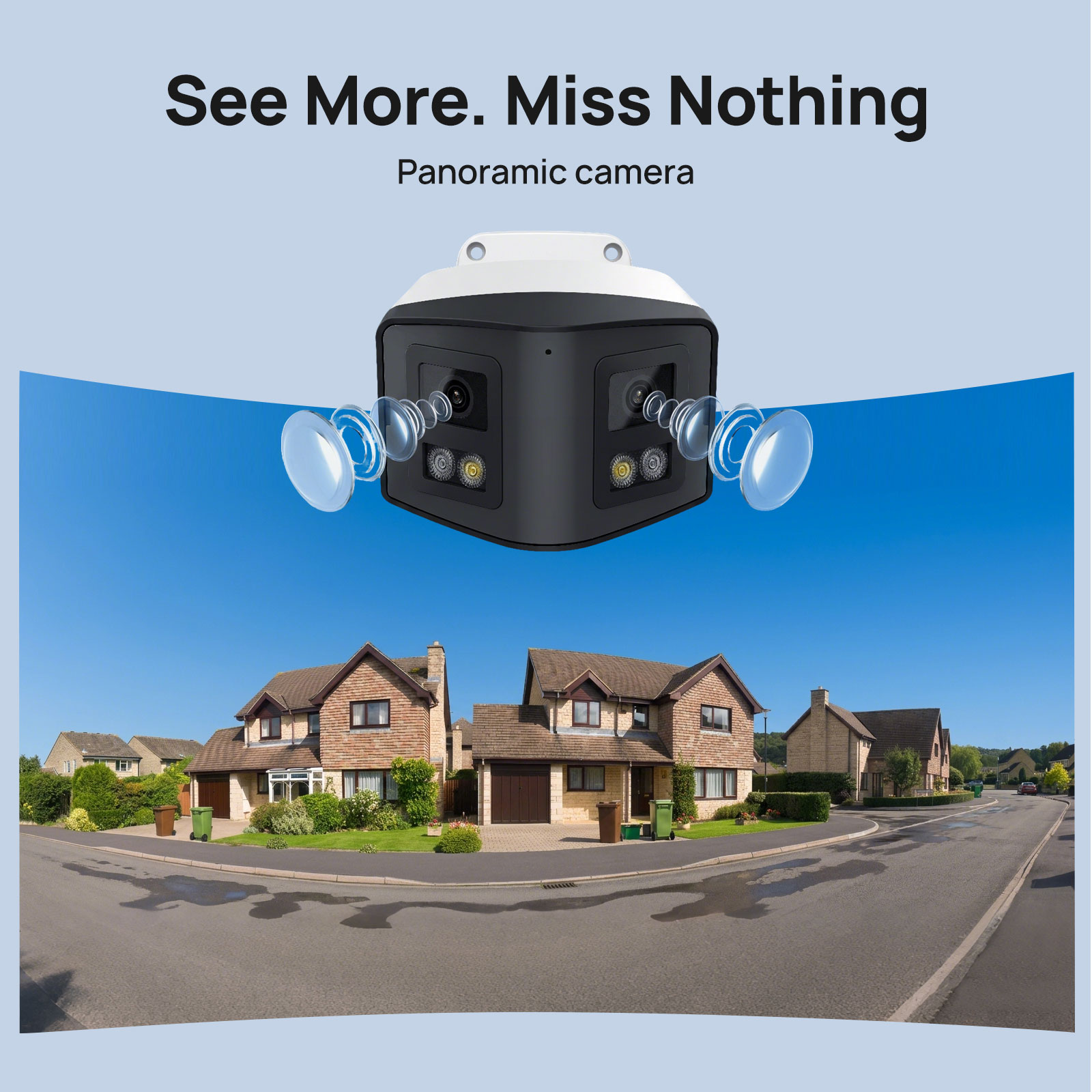 VIKYLIN 170° Panoramic Securit - Smart Home Nas review and price