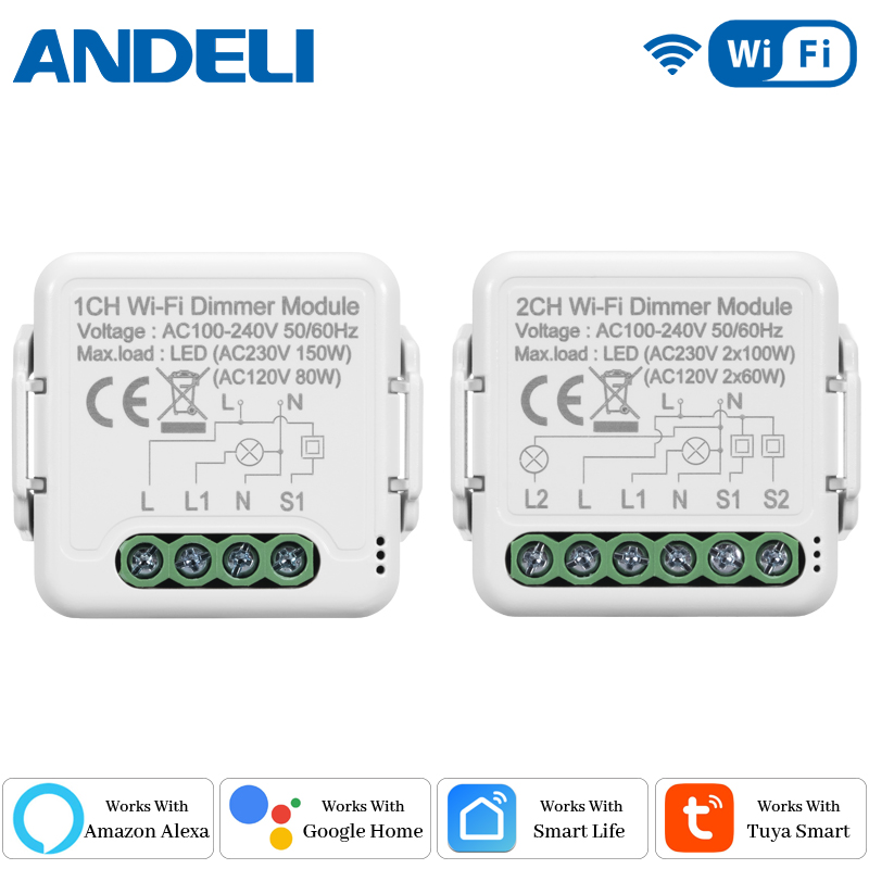 DIY  Wifi Smart Dimmer Switch  - Smart Home Google Assistant review and price