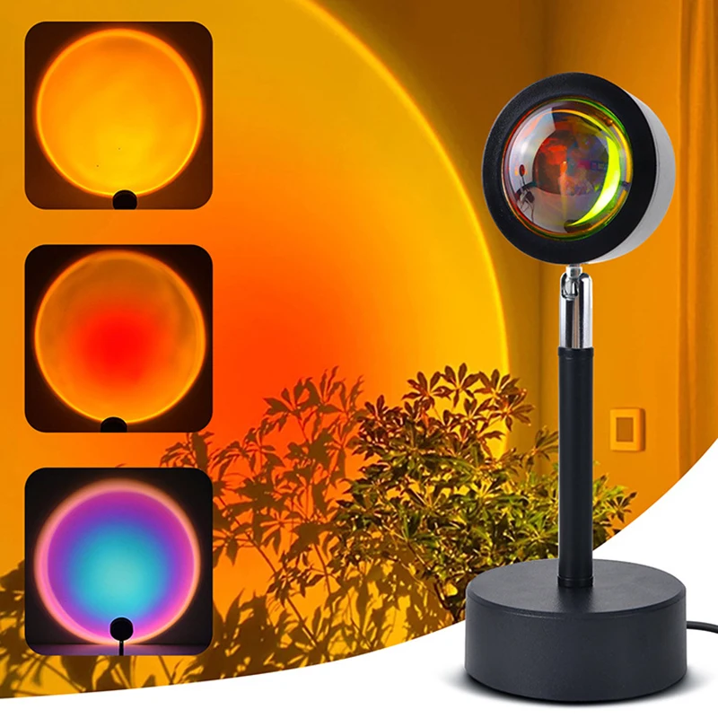 Smart LED Sunset Lamp Colorful - Smart Home Network review and price