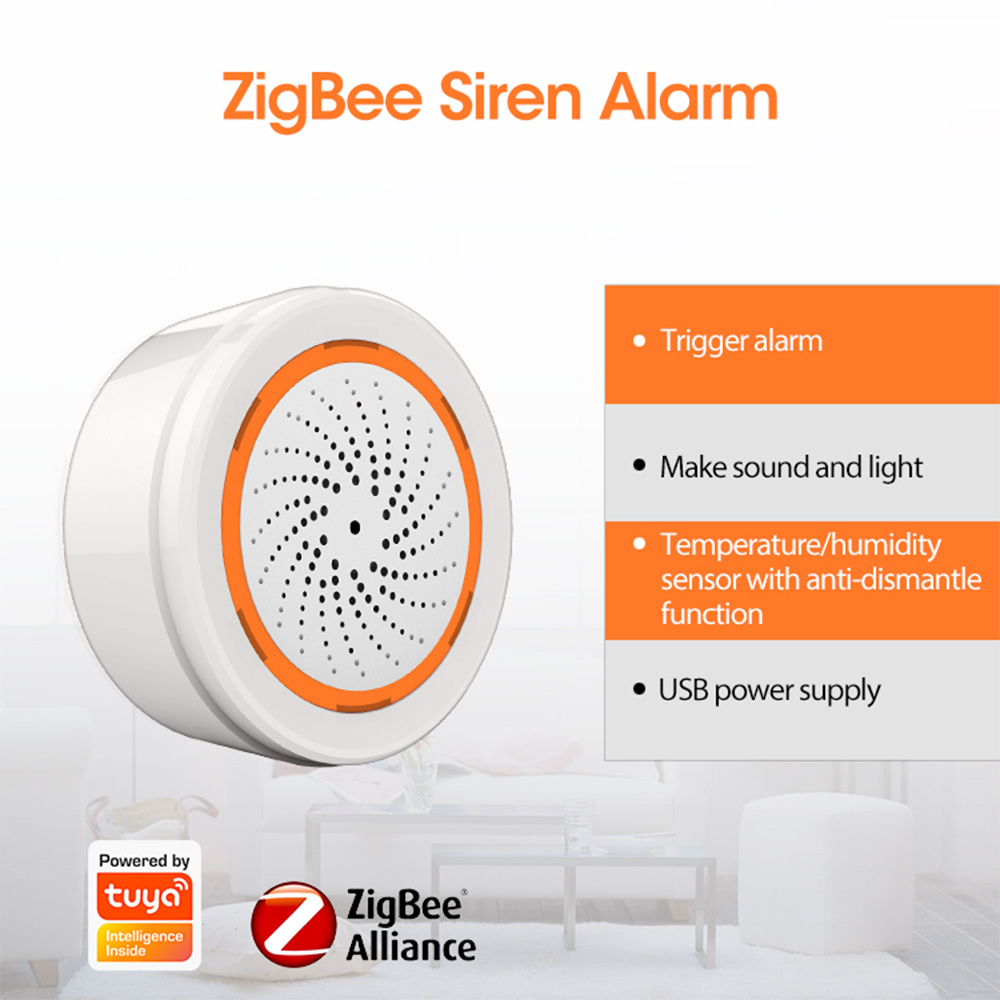 NEO-Tuya Zigbee Siren Gateway  - Smart Home Nas review and price