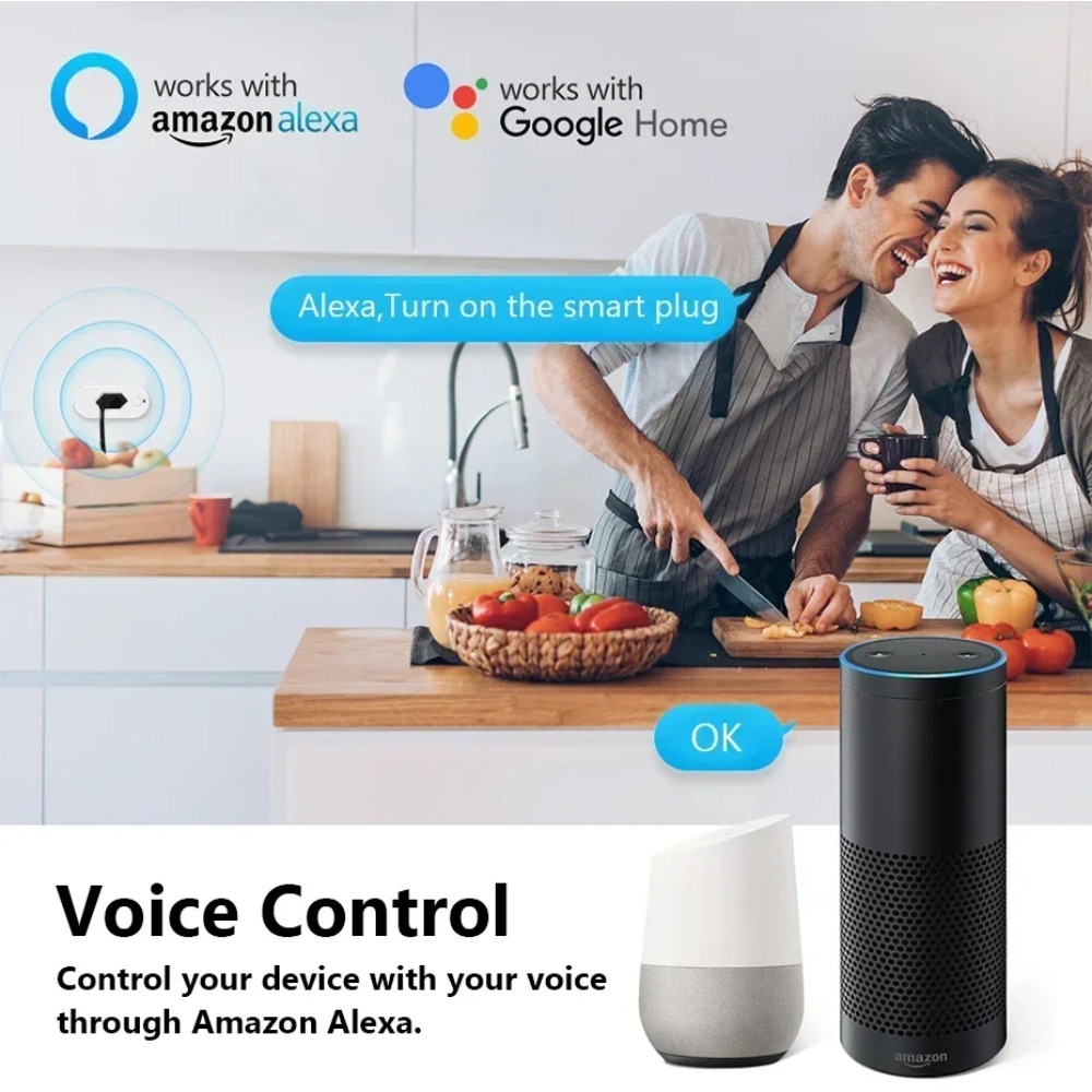 UNKAS Works with Tuya Brazil P - Smart Home Energy Monitor review and price