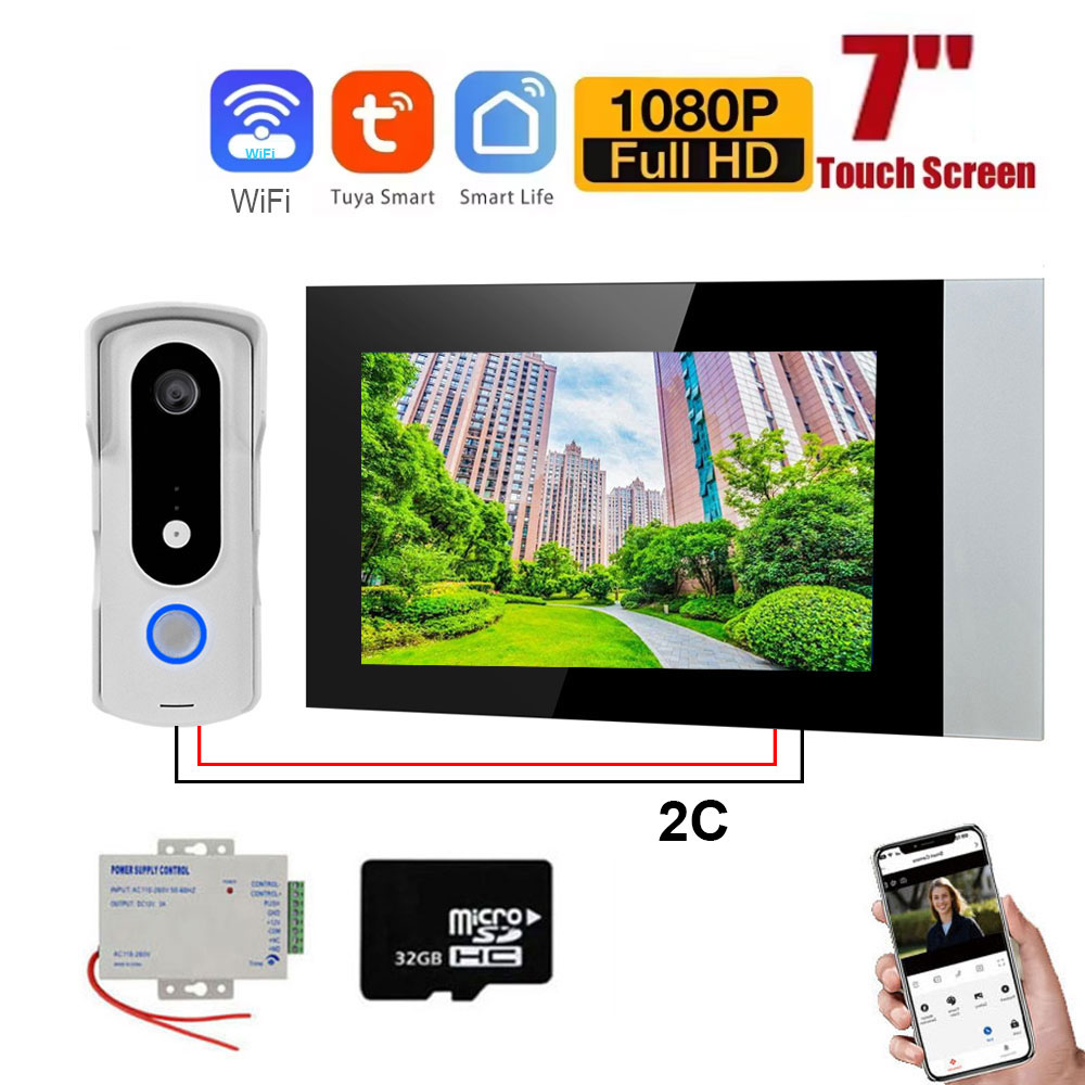 2 Wire Smart Home Tuya Wifi 10 - Smart Home Video Doorphone Ezviz review and price