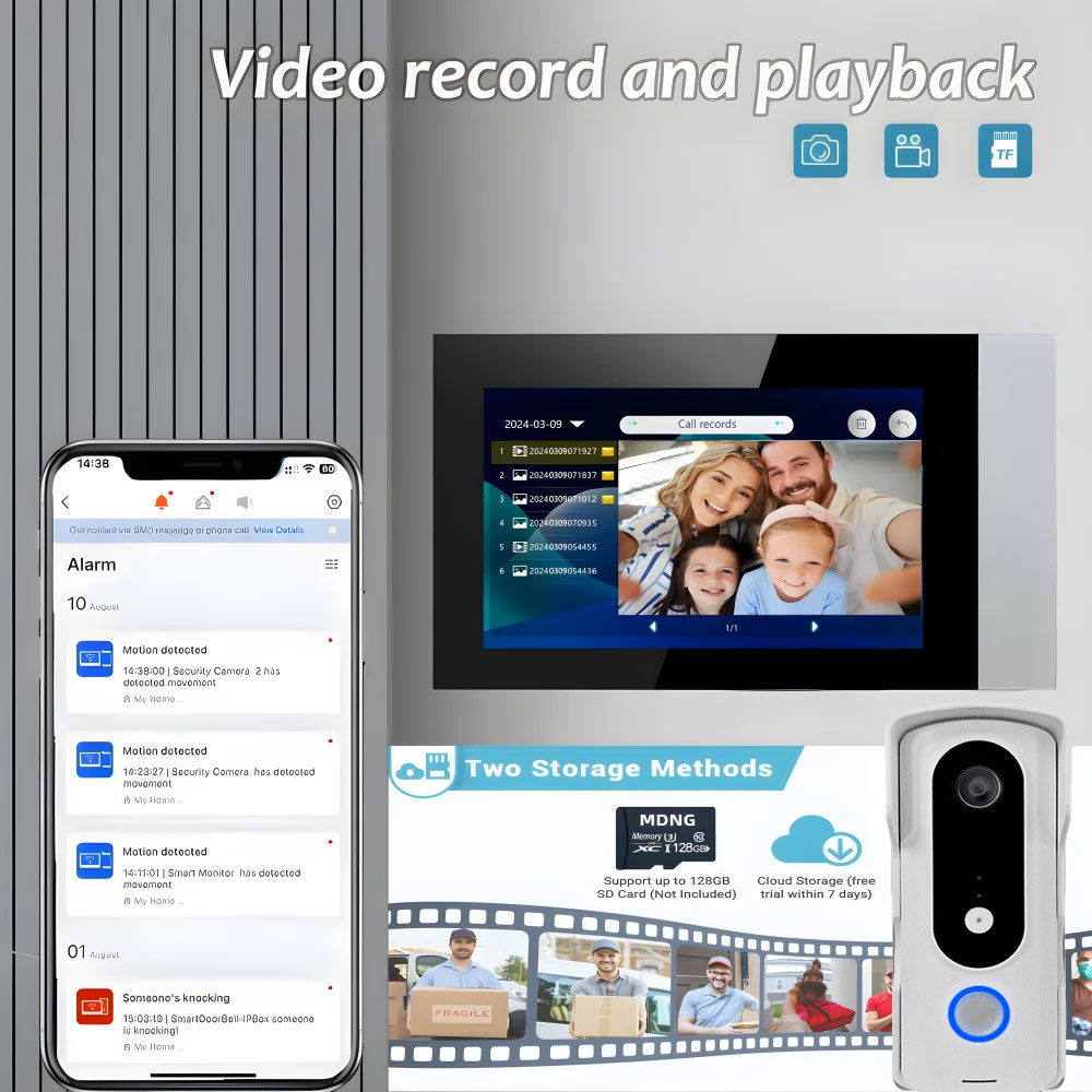 2 Wire Smart Home Tuya Wifi 10 - Smart Home Video Doorphone Ezviz review and price