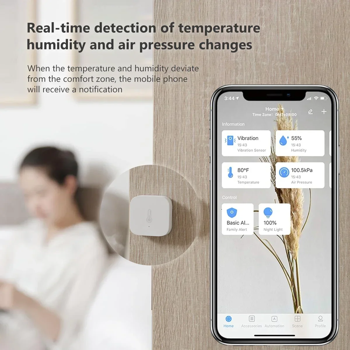 Aqara Temperature Sensor Zigbe - Smart Home Dashboard review and price