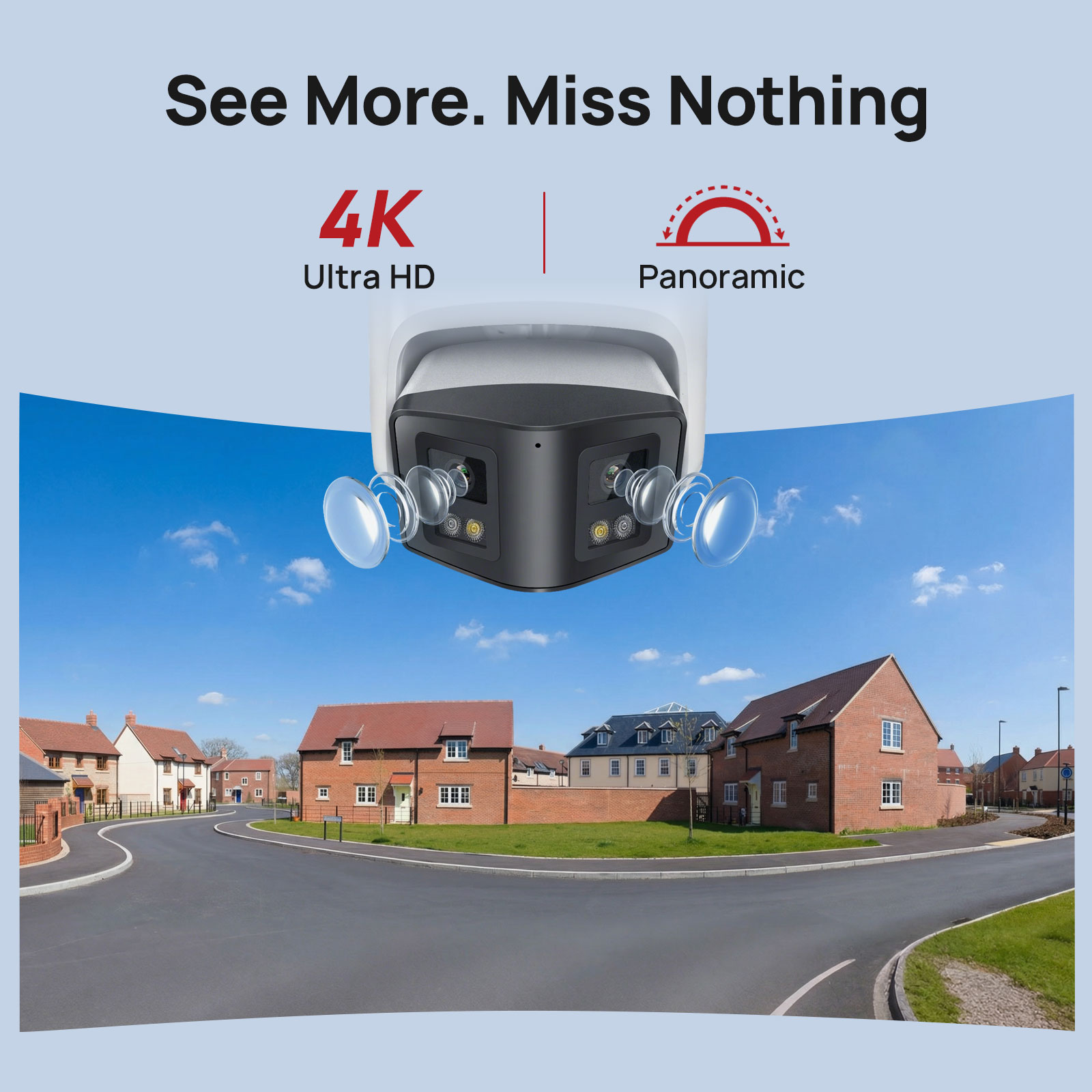 Vikylin 8MP Panoramic Smart Du - Smart Home Nas review and price