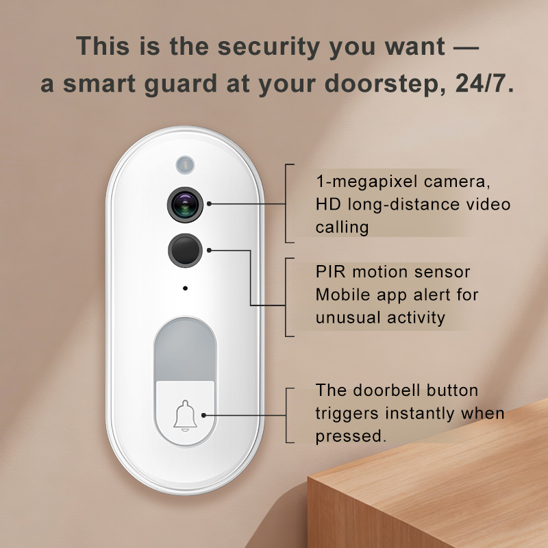 Tuya Smart Video Doorbell Wire - Smart Home Video Doorphone Ezviz review and price