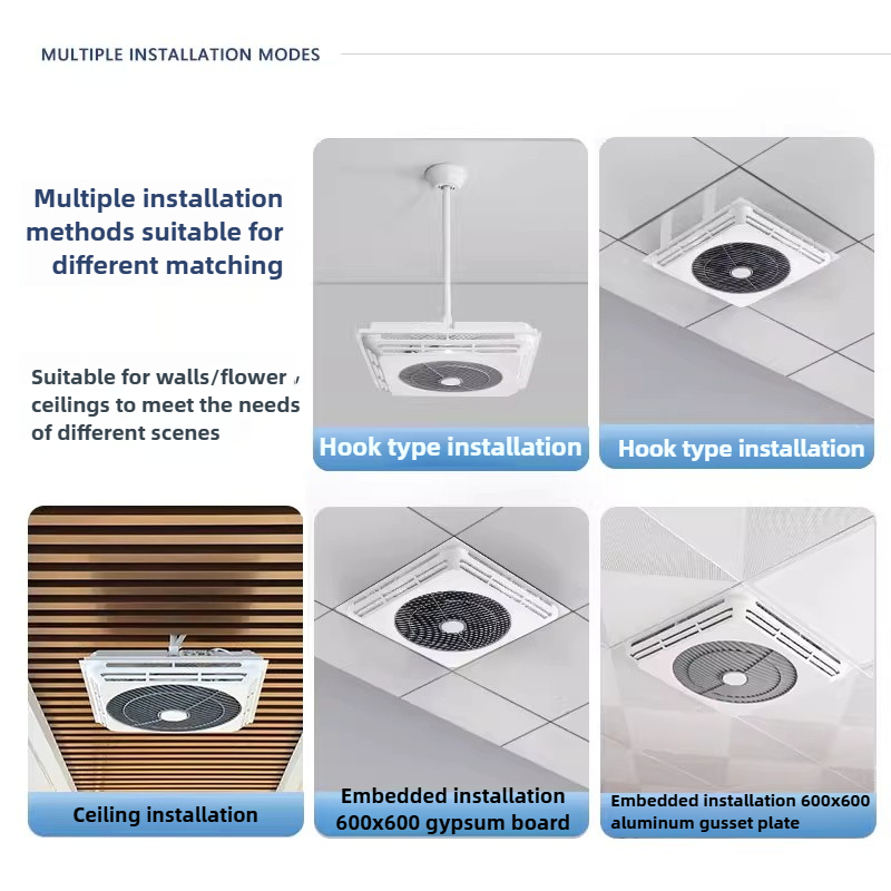 New Intelligent Bladeless Ceil - Smart Ceiling Fan review and price