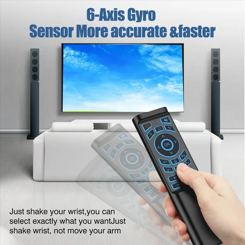 Air Mouse Remote Control Gyros - Smart Home Keyboard review and price
