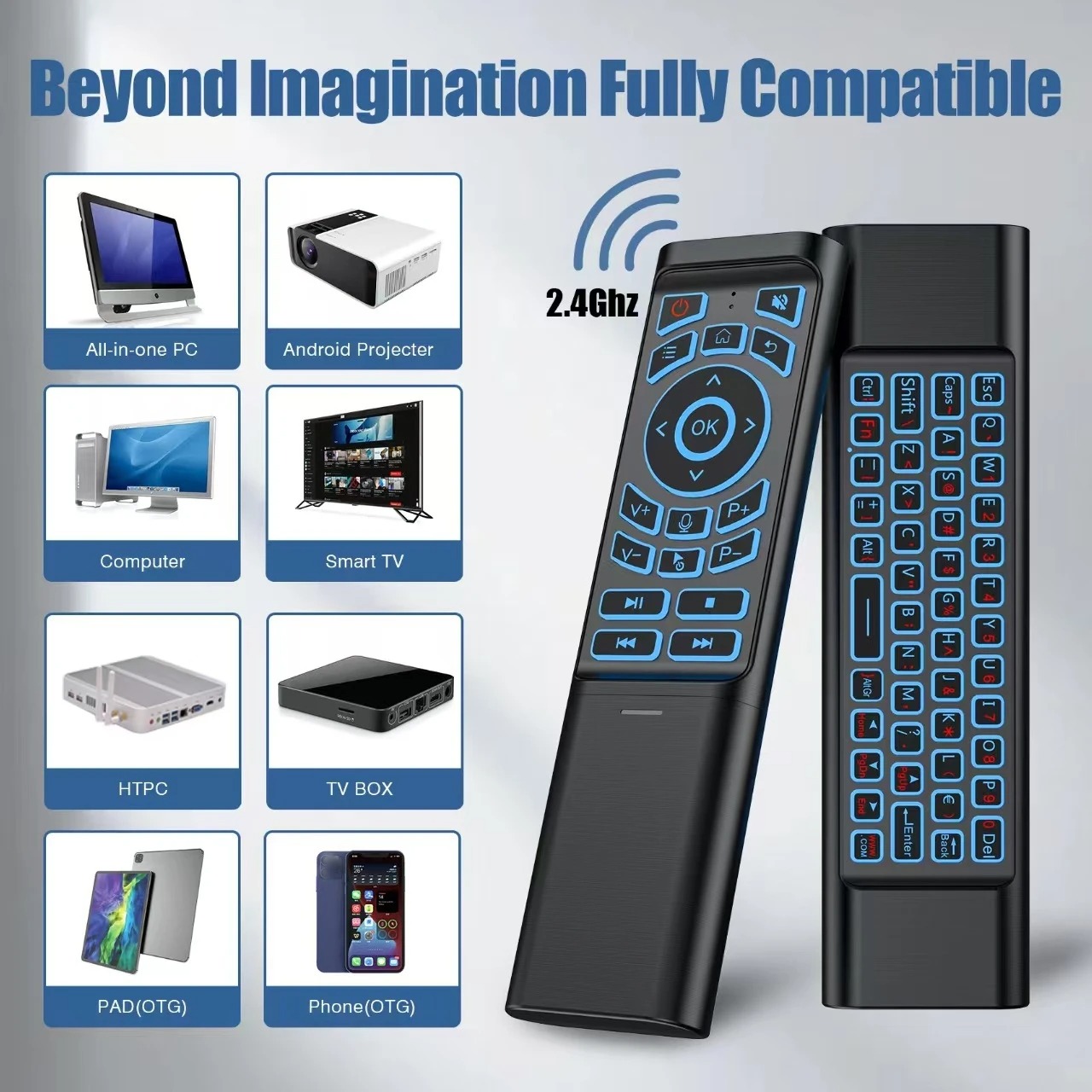 Air Mouse Remote Control Gyros - Smart Home Keyboard review and price