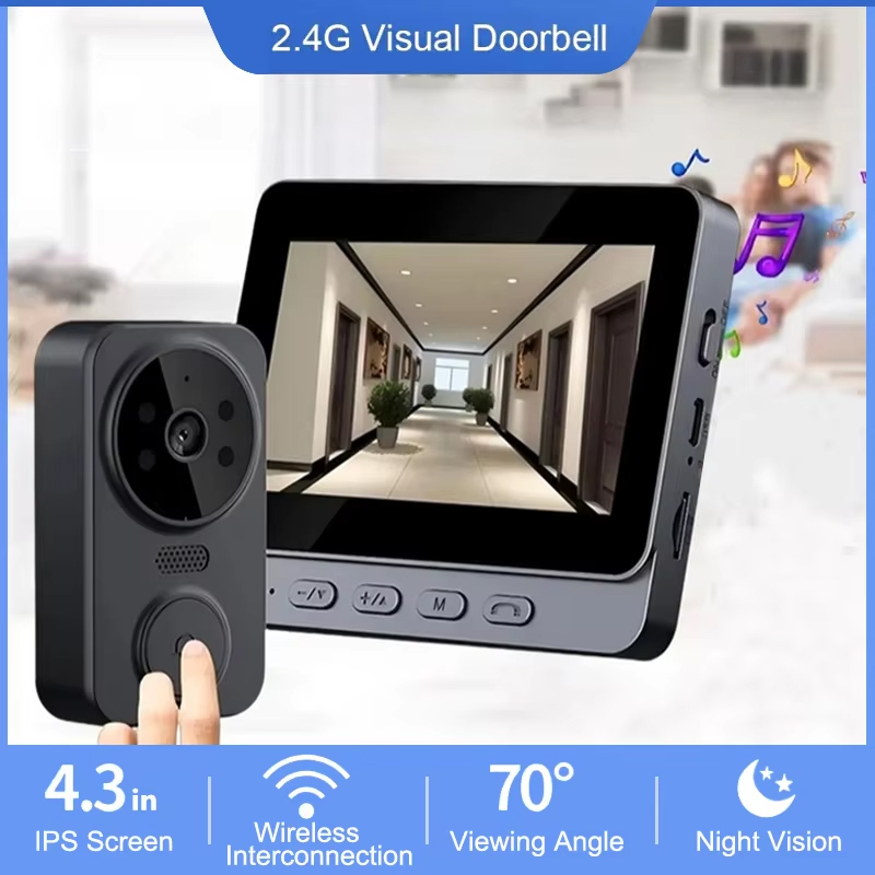 4.3 Inch WiFi Wireless Video D - Smart Home Video Doorphone Ezviz review and price