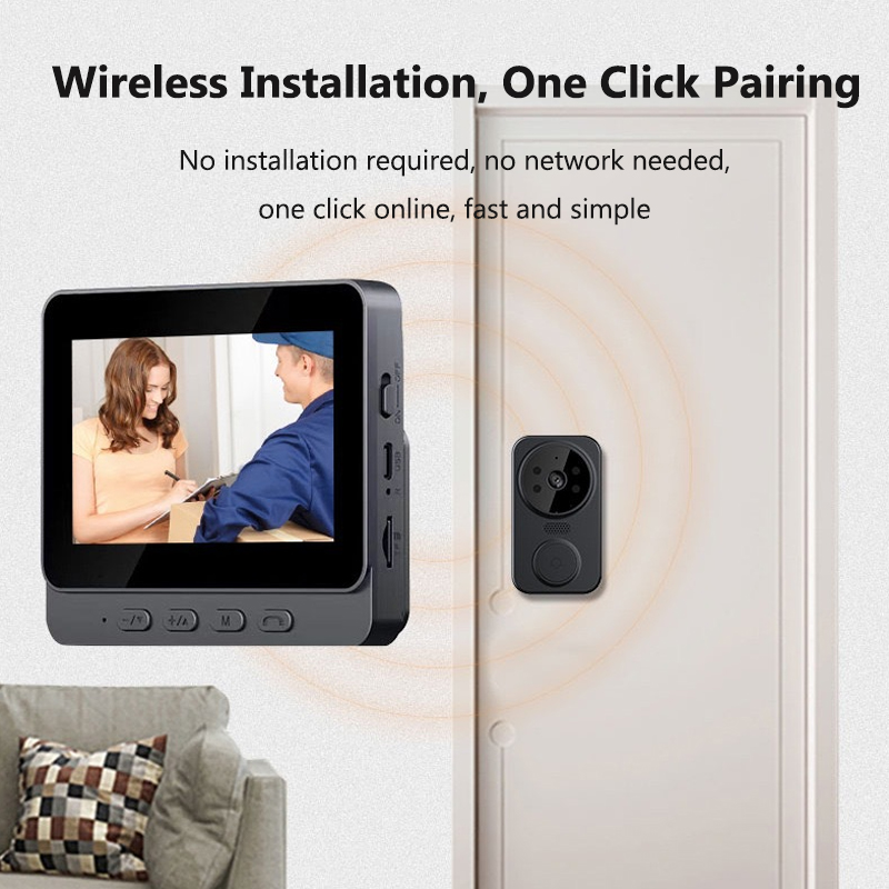 4.3 Inch WiFi Wireless Video D - Smart Home Video Doorphone Ezviz review and price