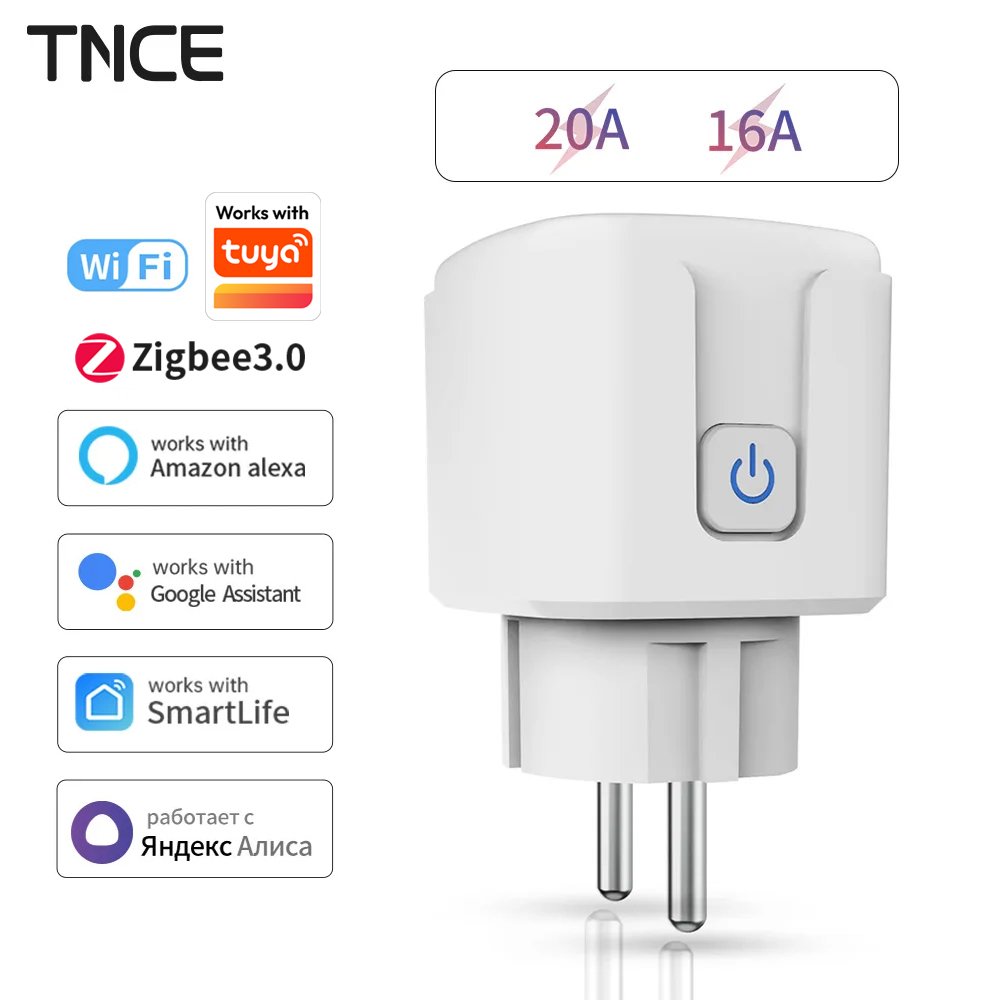 TNCE Tuya WiFi/Zigbee 16A/20A  - Smart Home Energy Monitor review and price