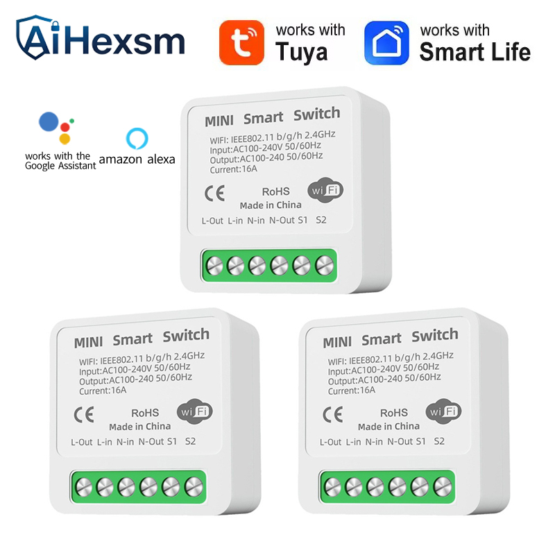 16A Tuya WiFi Smart Switch 2-w - Smart Home Energy Monitor review and price