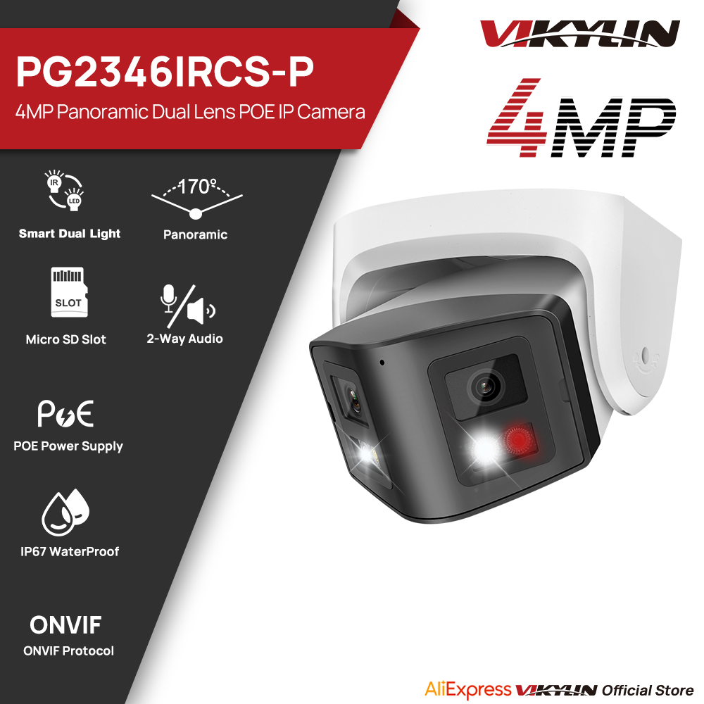 Vikylin 4MP Panoramic Smart Du - Smart Home Nas review and price