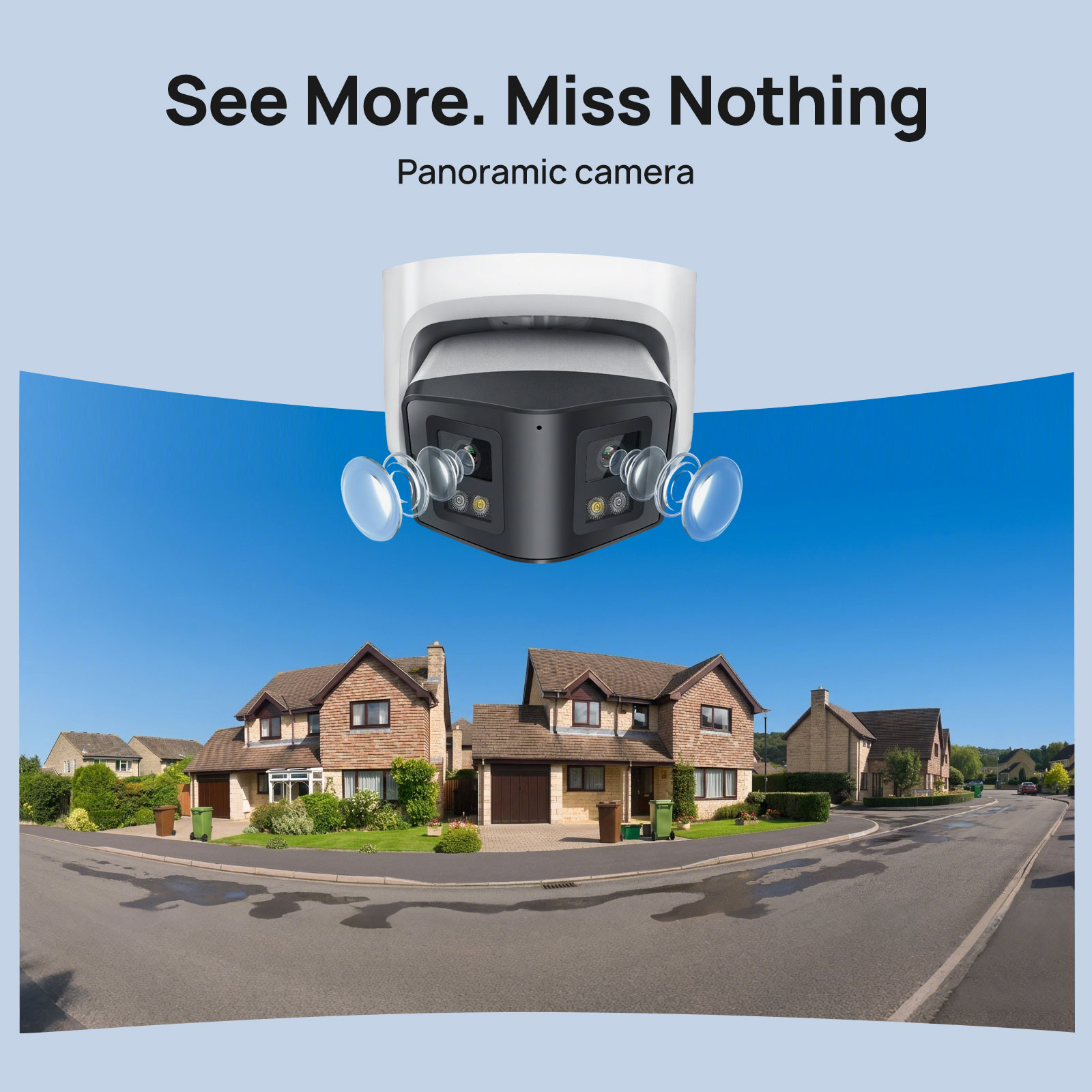 Vikylin 4MP Panoramic Smart Du - Smart Home Nas review and price