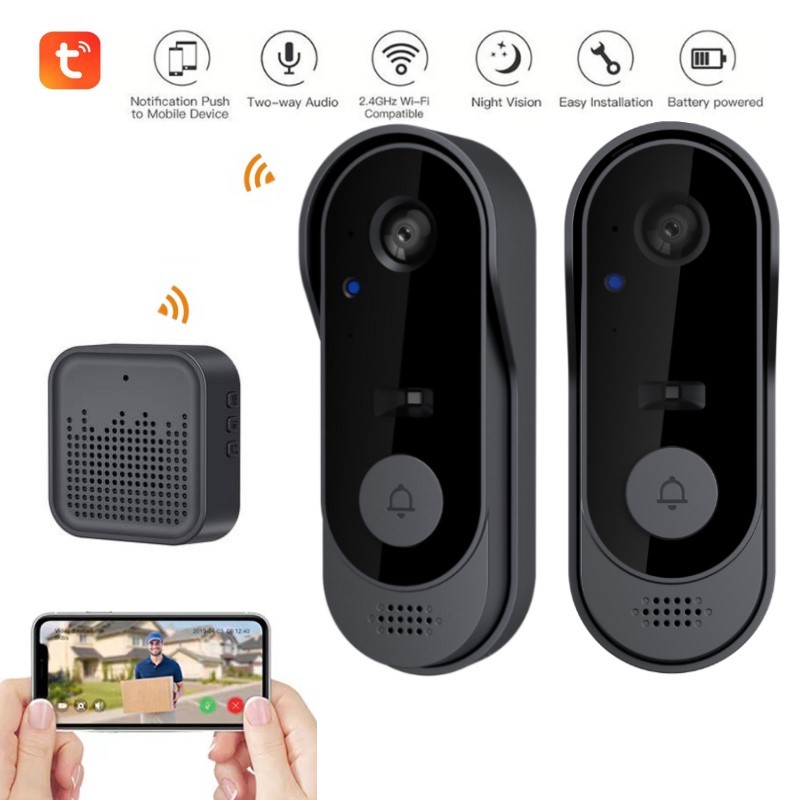 Tuya WIFI Camera Doorbell HD V - Smart Home Video Doorphone Ezviz review and price