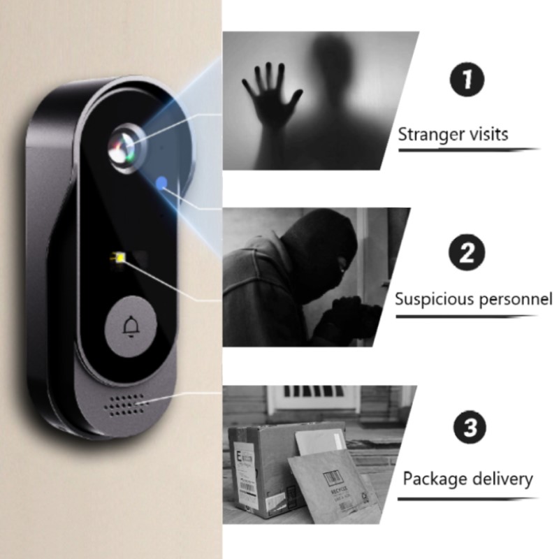 Tuya WIFI Camera Doorbell HD V - Smart Home Video Doorphone Ezviz review and price