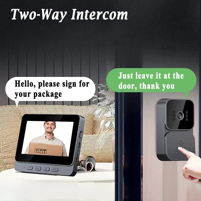 Smart WiFi 2.4G Wireless Doorb - Smart Home Video Doorphone Ezviz review and price