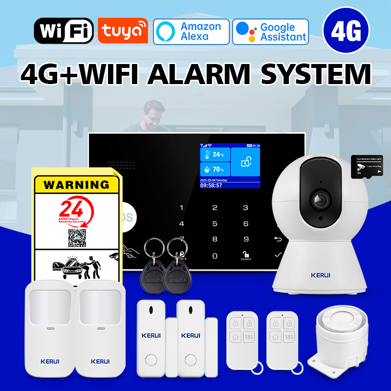 KERUI WiFi+4G Home Alarm with  - Smart Home Keyboard review and price