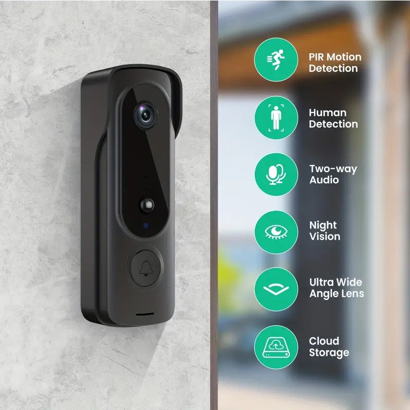 Outdoor Wireless Doorbell Sola - Smart Home Video Doorphone Ezviz review and price