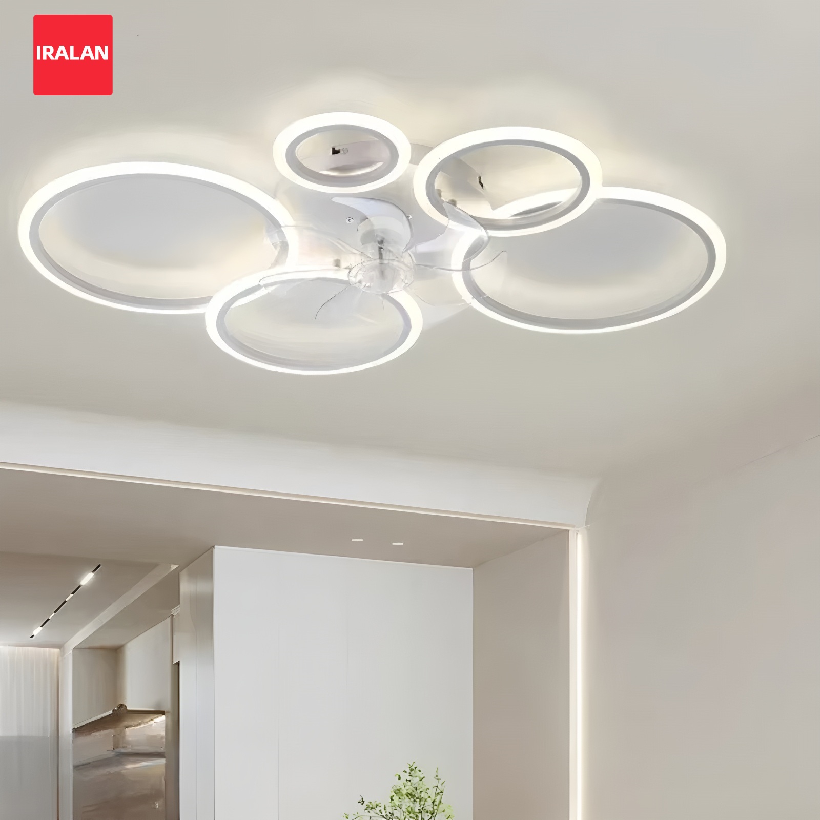 Ring Ceiling Fan with LED Ligh - Smart Ceiling Fan review and price