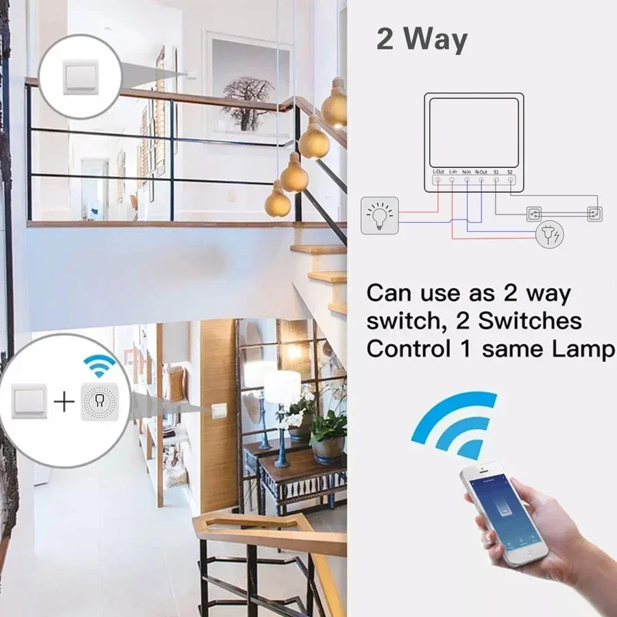 Tuya WiFi Smart Switch Module  - Smart Home Google Assistant review and price
