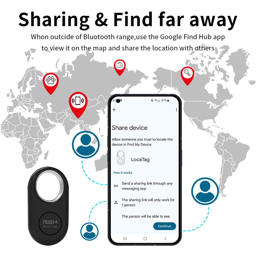 RSH 4PCS GPS Tracker for Samsu - Smart Home Hub Samsung review and price