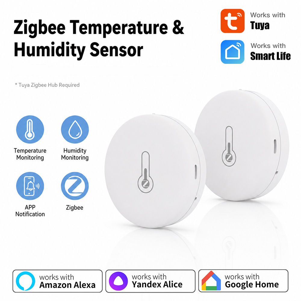Tuya Zigbee Temperature And Hu - Smart Home Energy Monitor review and price