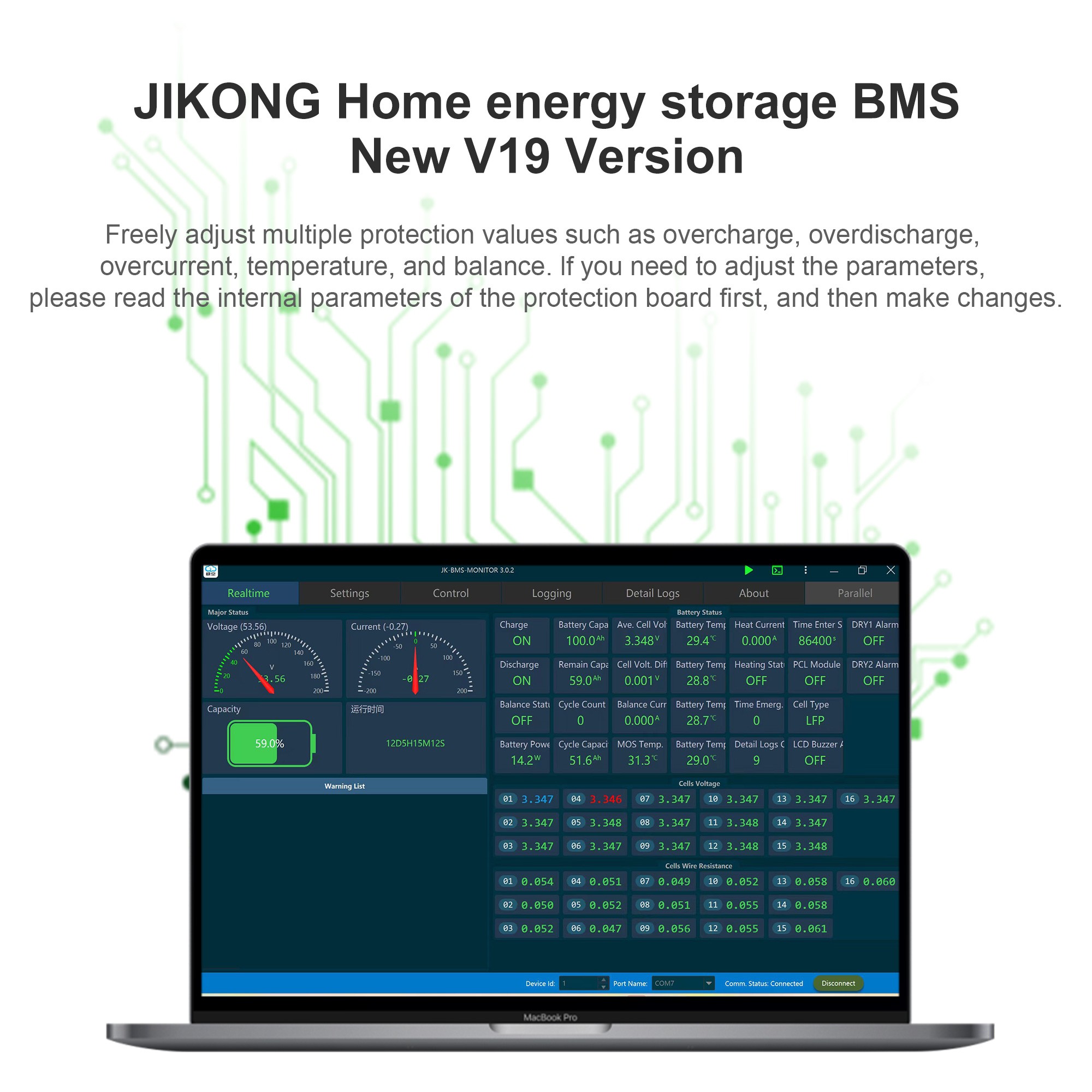 JIKONG JK BMS PB2A16S15P Smart - Smart Home Energy review and price