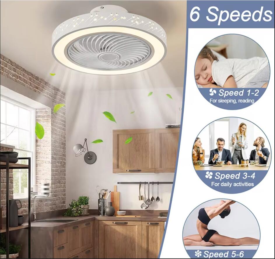 46CM Smart App Ceiling Fan wit - Smart Ceiling Fan review and price