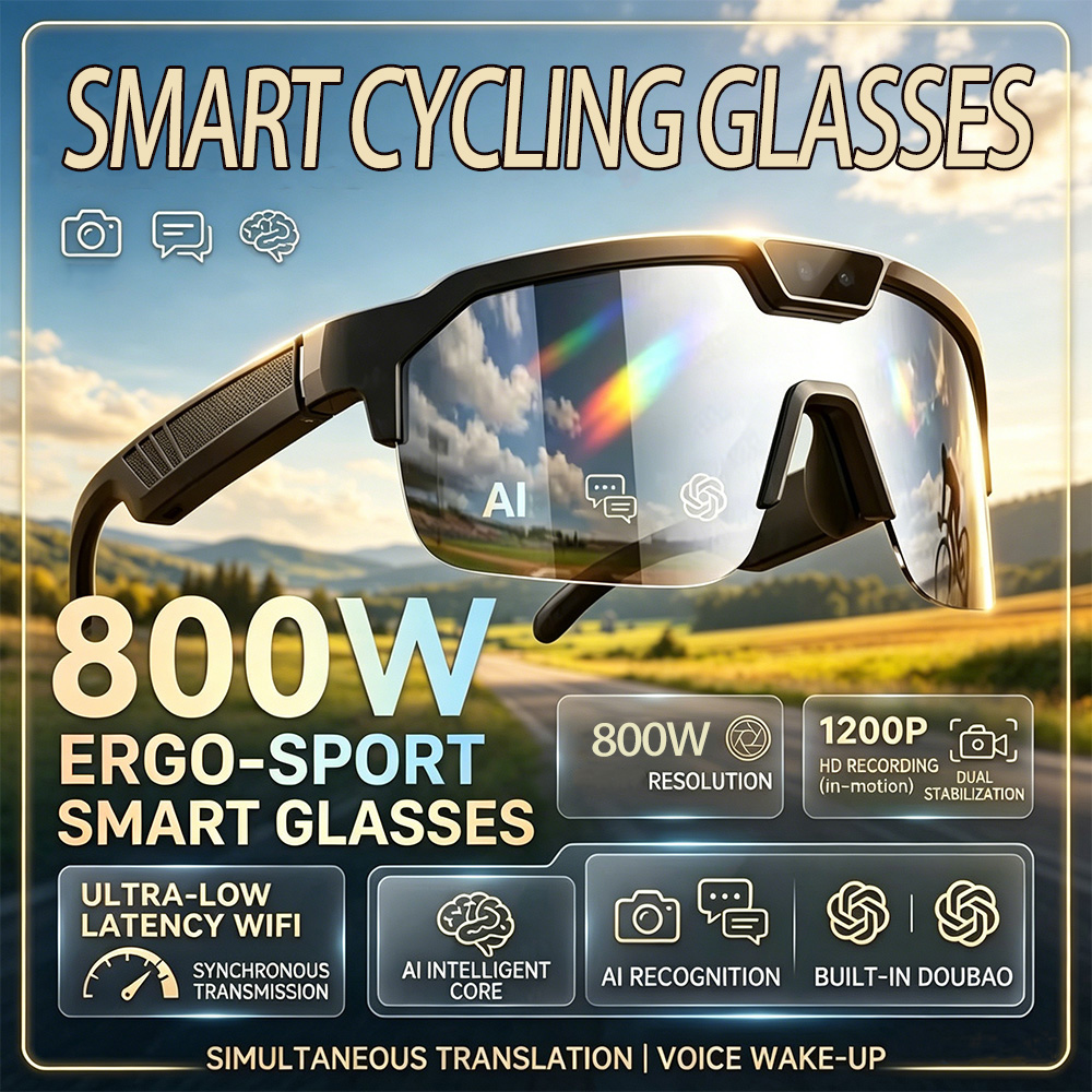 2026 Cycling Glasses with 800W - Smart Home Ai review and price