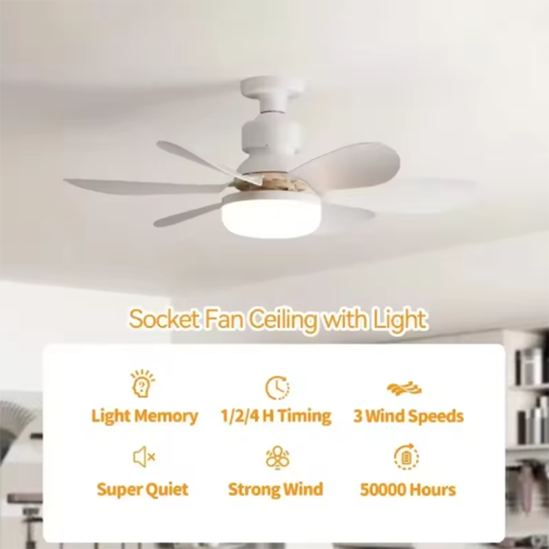 2026 Home E27 LED Ceiling Fan  - Smart Ceiling Fan review and price