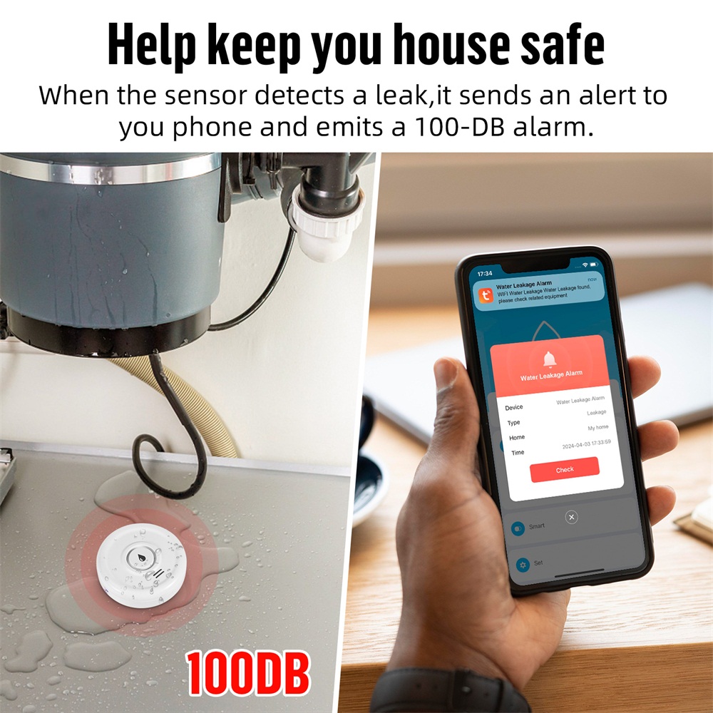 Fuers Water Leakage Detector S - Smart Home Security System review and price