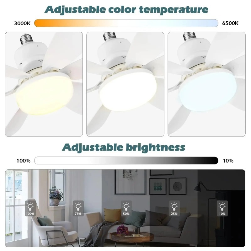 30W/40W Ceiling Fan with Remot - Smart Ceiling Fan review and price