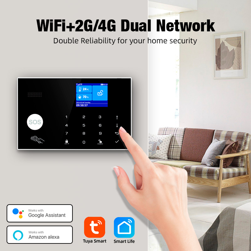 KERUI 4G Alarm with Doorbell R - Smart Home Keyboard review and price