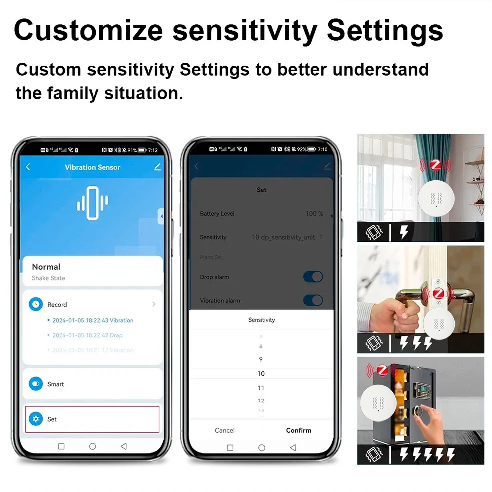 Tuya ZigBee Smart Vibration &  - Smart Home Security System review and price