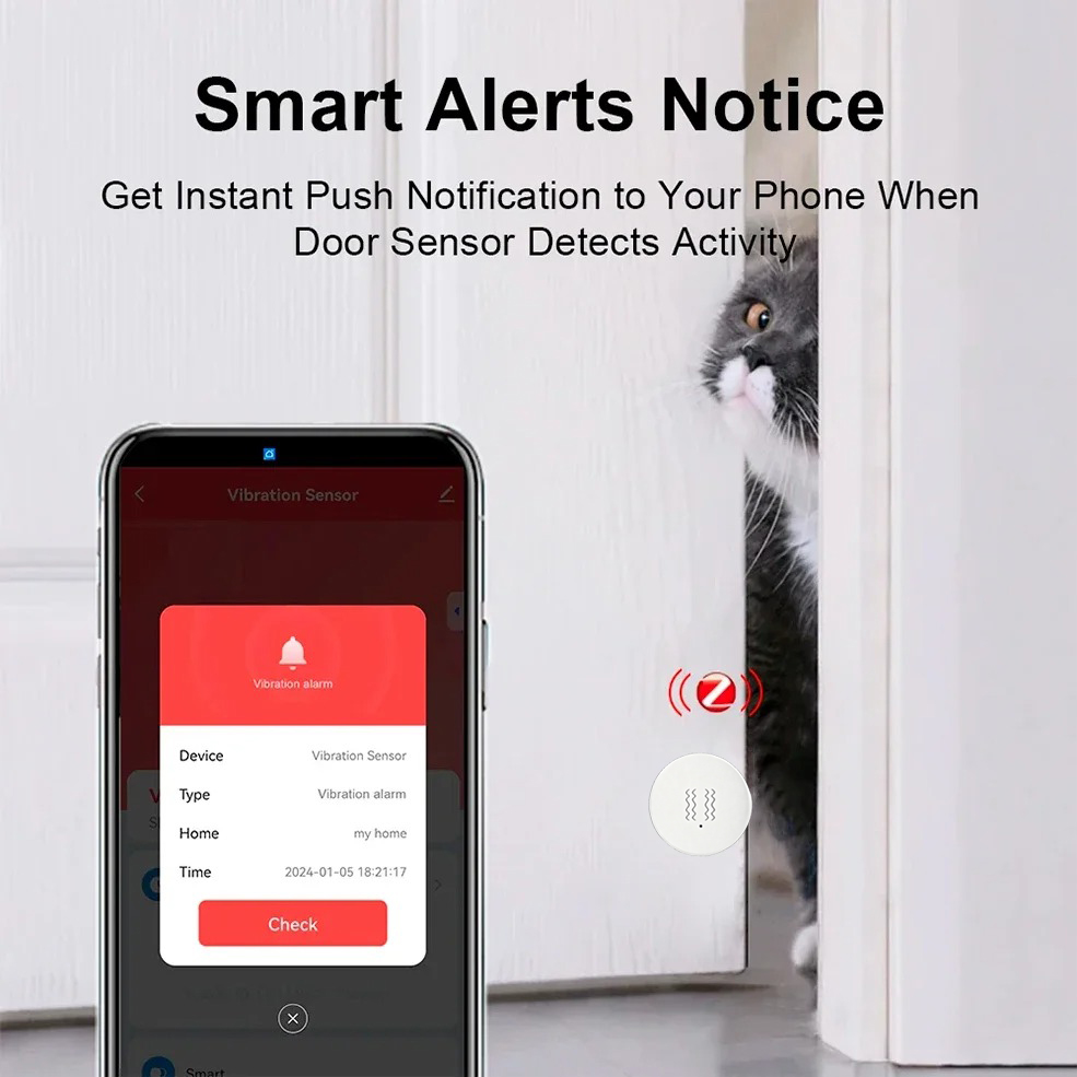 Tuya ZigBee Smart Vibration &  - Smart Home Security System review and price