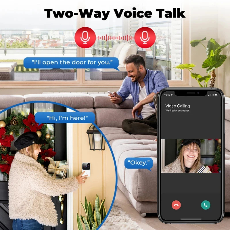 Smart Home WiFi Video Doorbell - Smart Home Video Doorphone Ezviz review and price