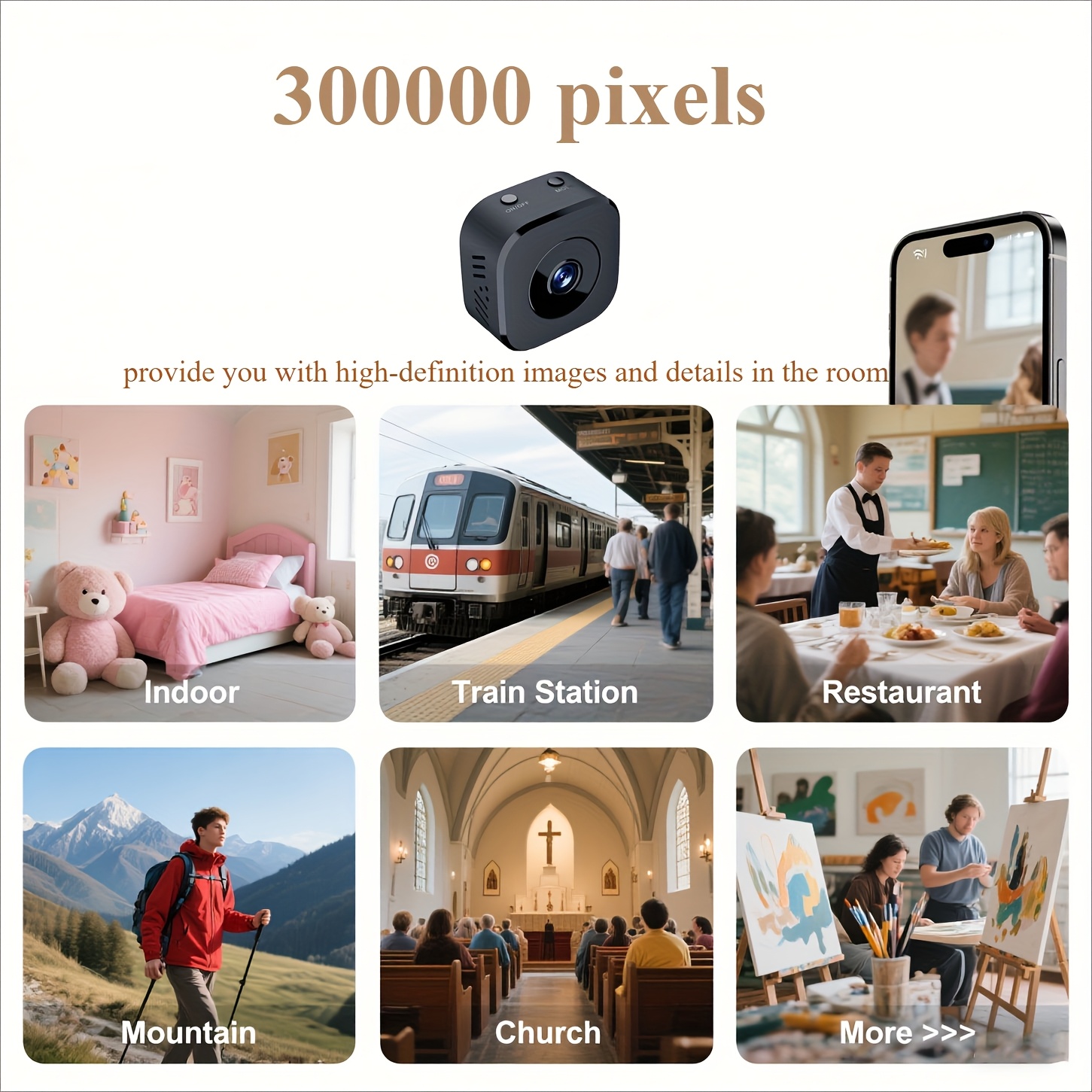 1080P HD Mini WiFi Camera Indo - Security Ip Camera review and price