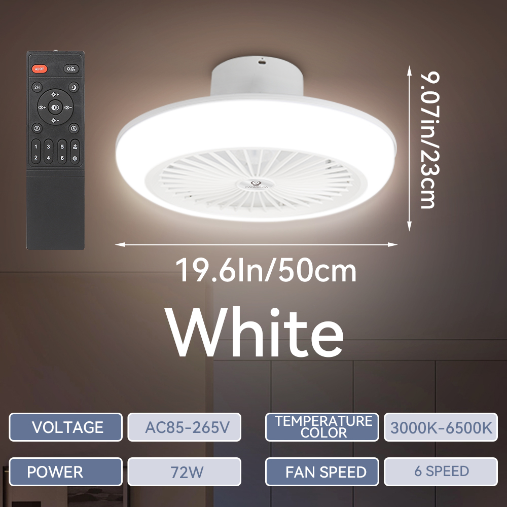 72W Ceiling Fan Ceiling Light  - Smart Ceiling Fan review and price